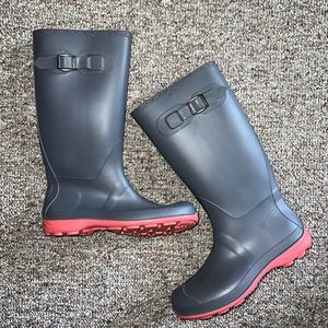 Kamik Olivia Tall Rain Muck Boot Size 